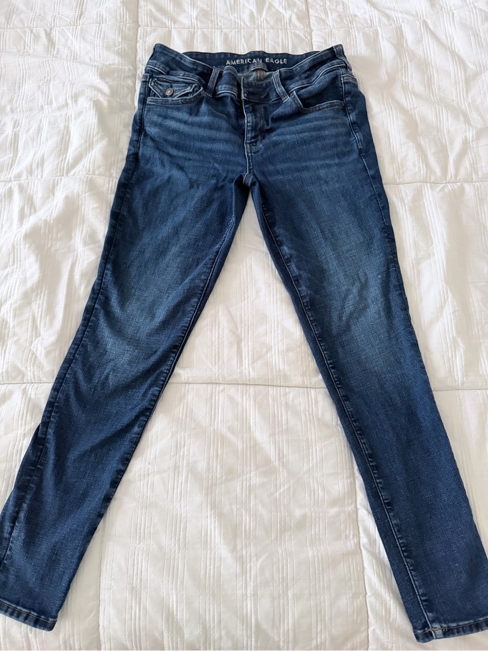 American Eagle Outfitters Dark Indigo Skinny Jeans